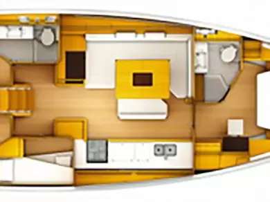 Uthyrning Segelbåt  i Mykonos (ostrov) - Jeanneau Sun Odyssey 519