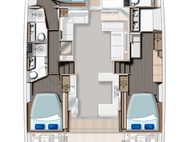 Yacht charter Eden Island billig Leopard 53 - OW