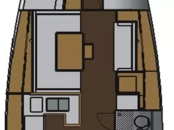 Uthyrning Punat - Salona Salona 44 av Samboat 