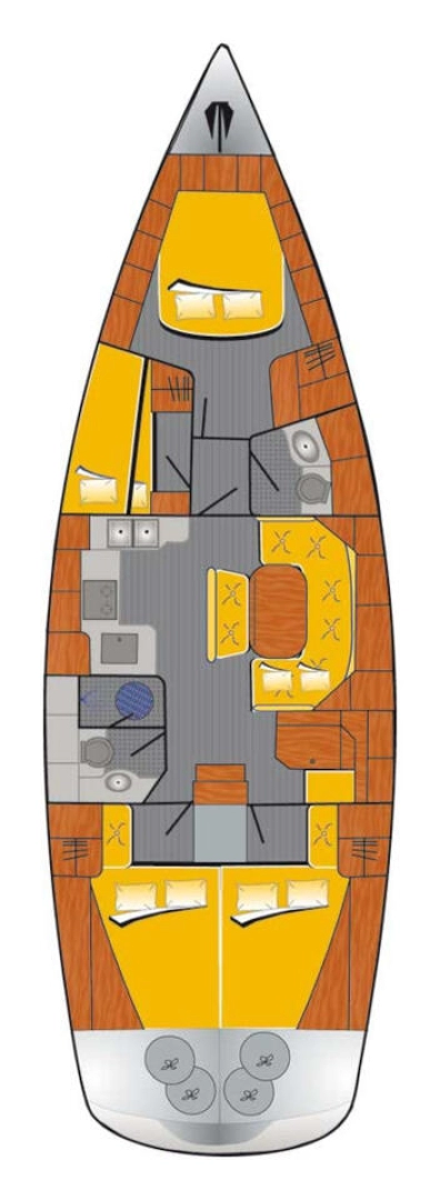 Uthyrning Segelbåt  Bavaria med en båtlicens 