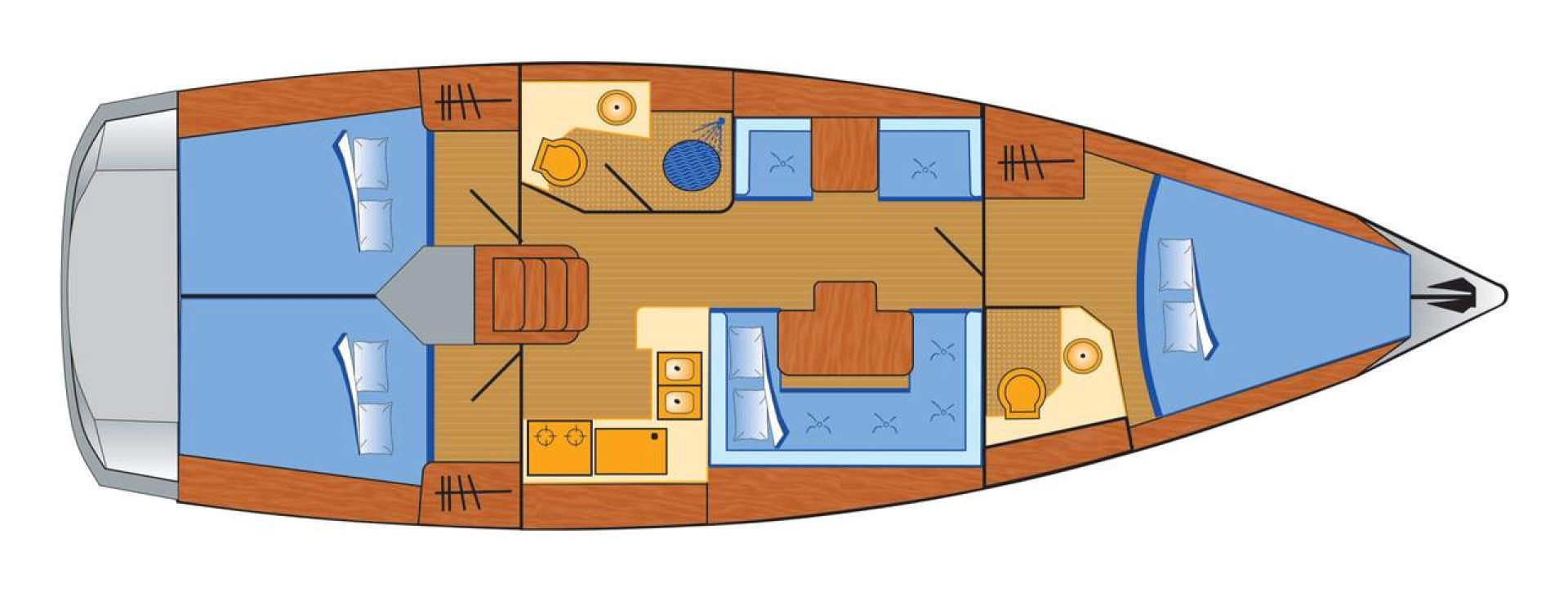 Uthyrning Barth - Jeanneau Sun Odyssey 409 av Samboat 