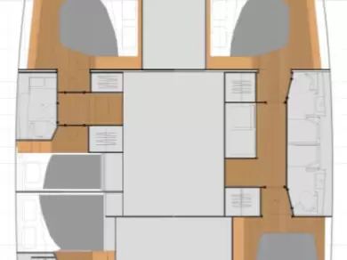 Hyra Katamaran  med eller utan skeppare Fountaine Pajot Adaköy 