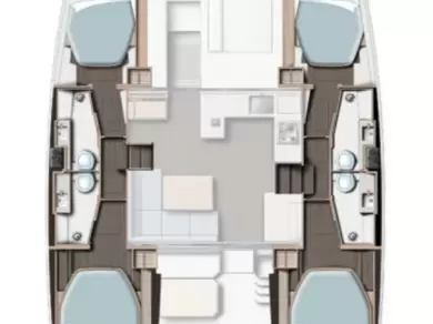 Yacht charter Procida billig Leopard 42 - 4 cab.