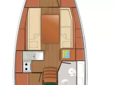 Yacht charter Furnari billig Sun Odyssey 319