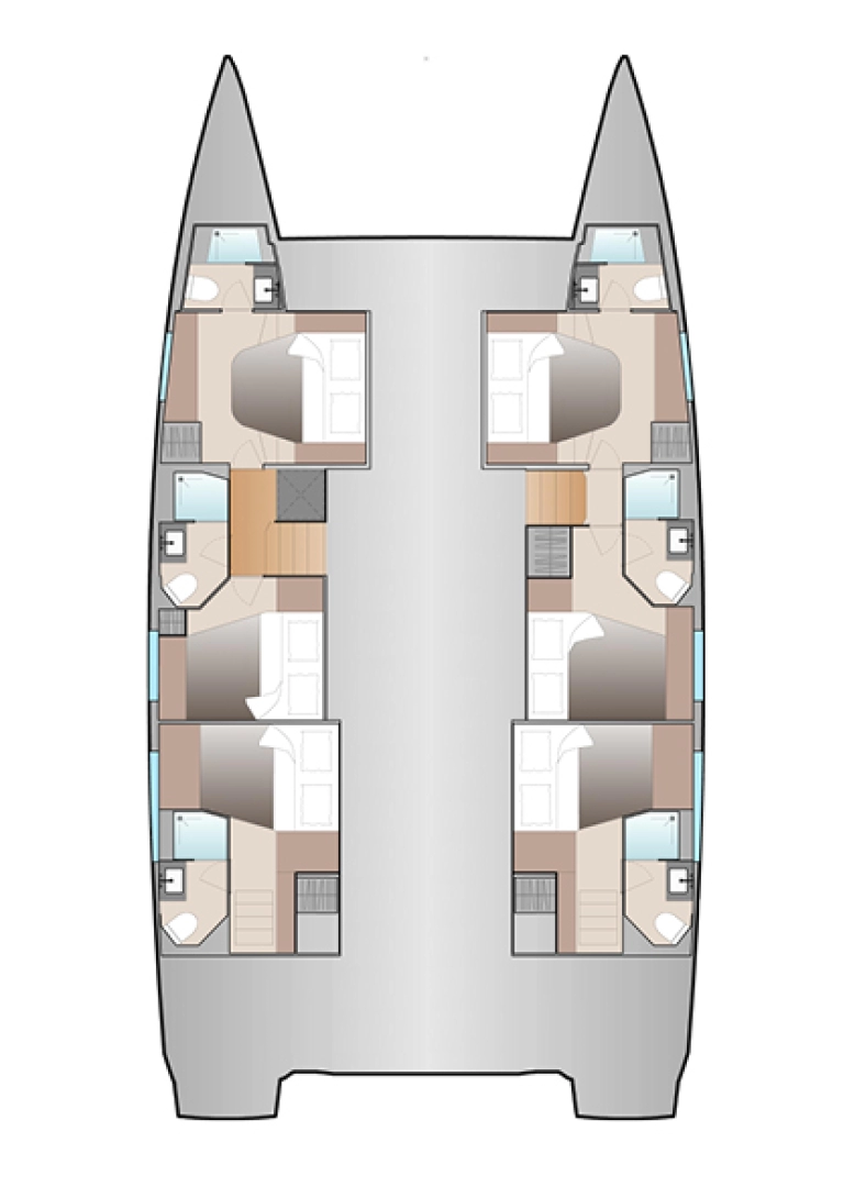 Hyr en Fountaine Pajot Aura 51 Donji Seget 