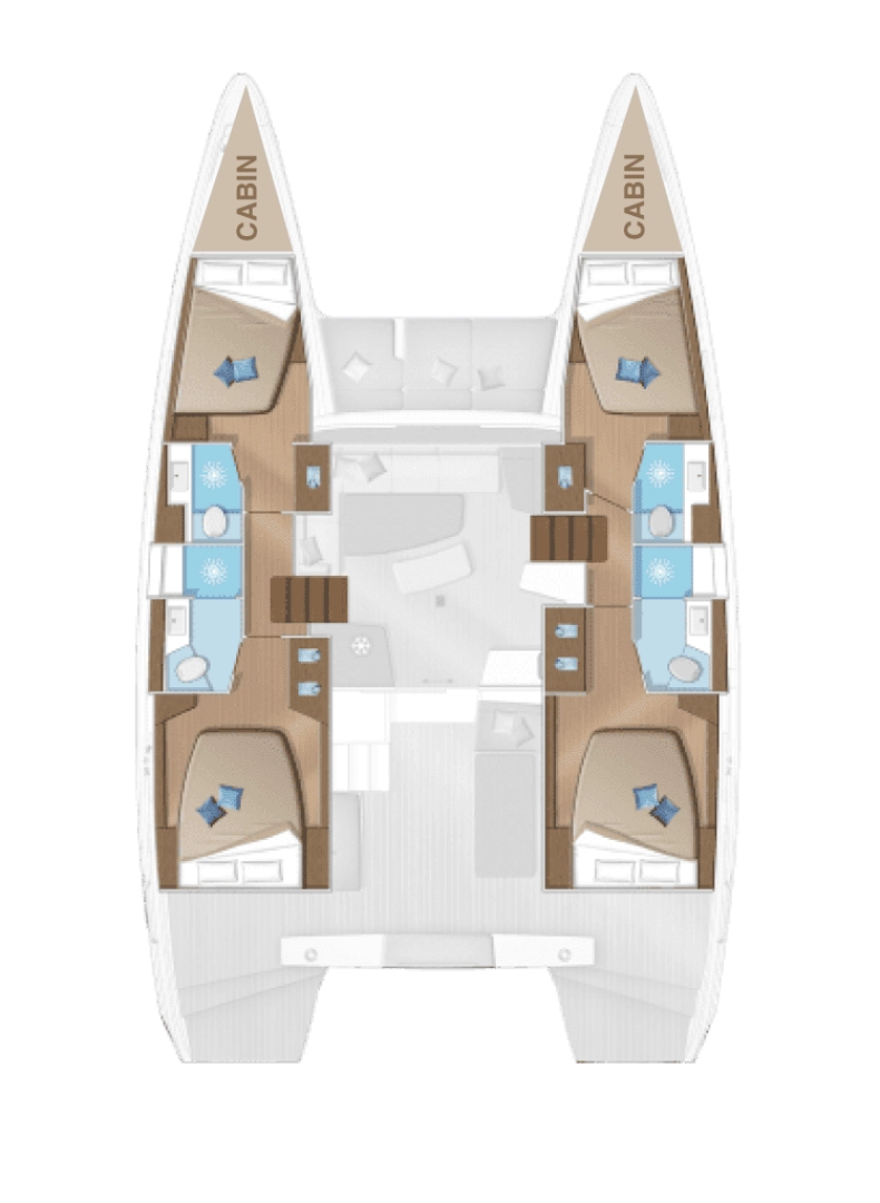 Uthyrning Road Town - Lagoon Lagoon 42 av Samboat 