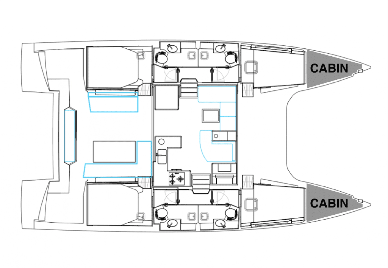 Nautitech Nautitech 46 Fly charter bareboat eller skeppad i Road Town