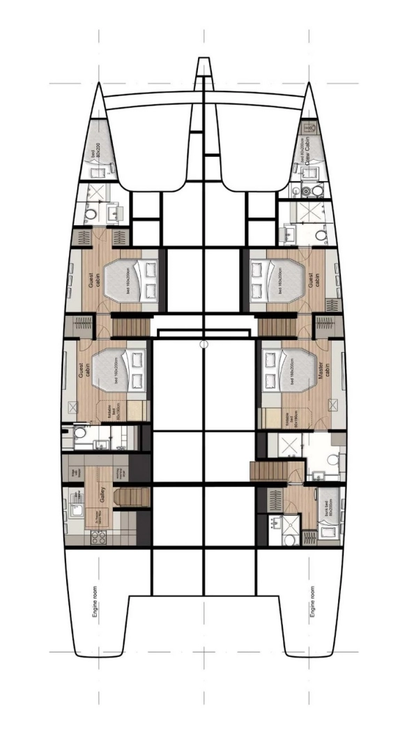 Yacht charter Alimos billig Sunreef 70