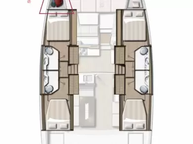 Hyra Katamaran  med eller utan skeppare Bali Lavrio 