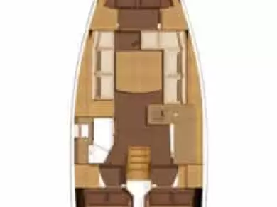 Dufour Dufour 382 Grand Large charter bareboat eller skeppad i Toulon