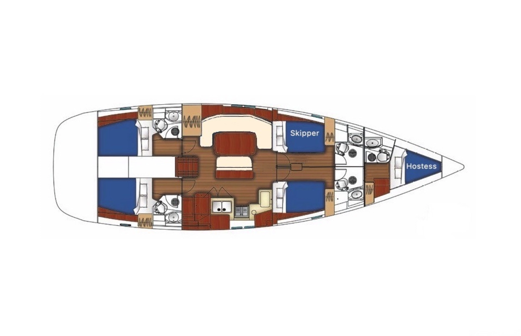 Uthyrning Segelbåt  i Golfo Aranci - Bénéteau Oceanis 523 Clipper