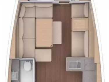 Yacht charter Murter-Kornati billig Dufour 412