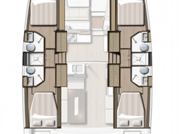 Uthyrning Katamaran  Bali med en båtlicens 