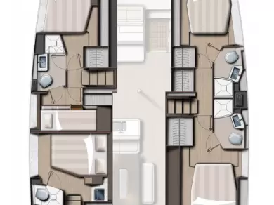 Uthyrning Katamaran  Bali med en båtlicens 