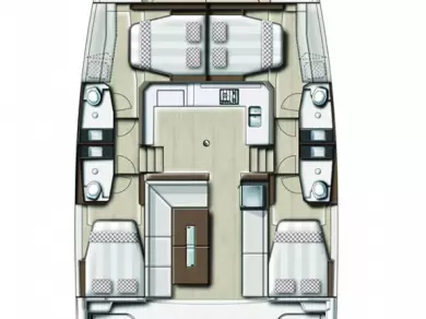 Yacht charter Komolac billig Bali Catspace Voile