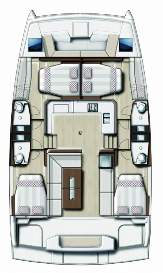 Bali Bali Catspace Voile charter bareboat eller skeppad i Road Town