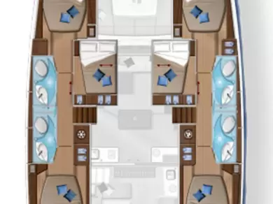 Yacht charter Donji Seget billig Lagoon 50