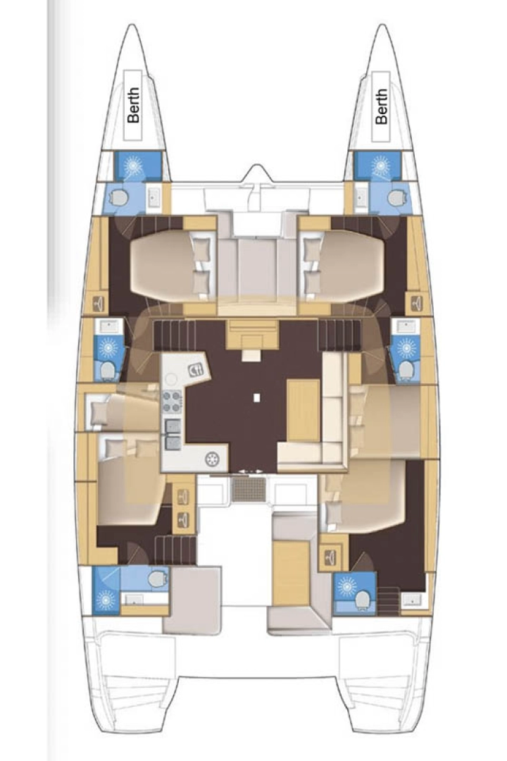 Yacht charter Road Town billig Lagoon 52 F