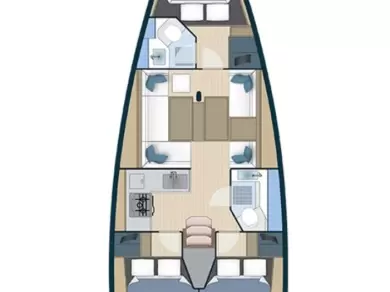 More Boats More 40 charter bareboat eller skeppad i Kaštela