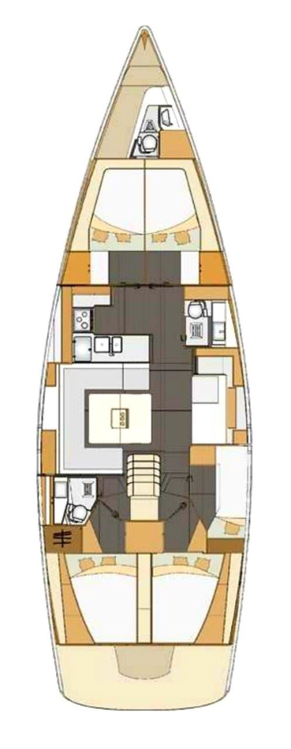 Uthyrning Segelbåt  Elan med en båtlicens 