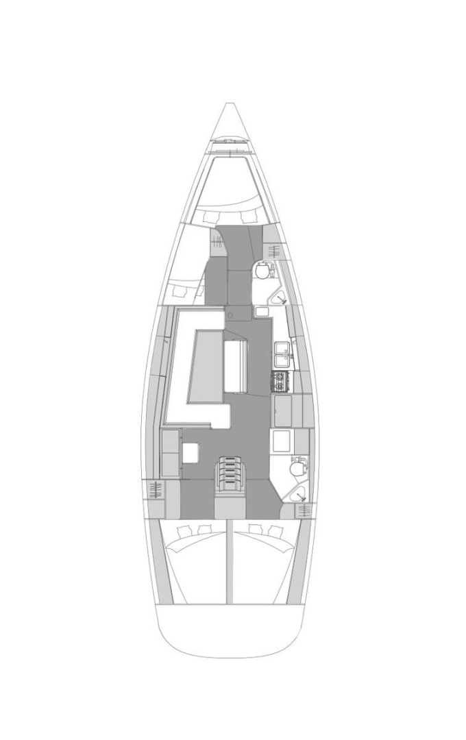 Uthyrning Segelbåt  i Biograd Na Moru - Elan Impression 45.1
