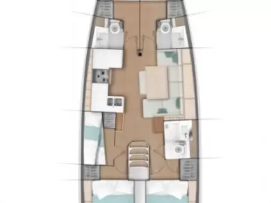 Hyr en Jeanneau Sun Odyssey 490 Kaštela 