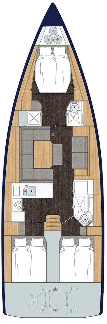 Hyr en Bavaria Bavaria C45 Punat 