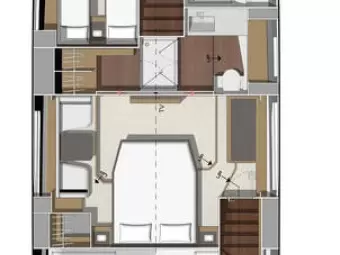 Jeanneau Prestige 520 Flybridge - 3 + 1 cab. charter bareboat eller skeppad i Split 