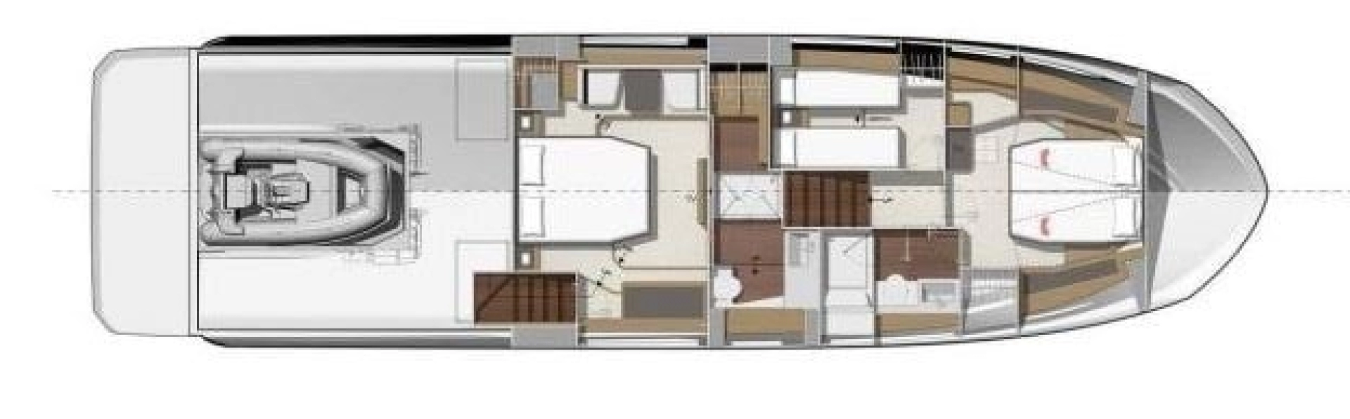 Uthyrning Podstrana - Jeanneau Prestige 590 av Samboat 