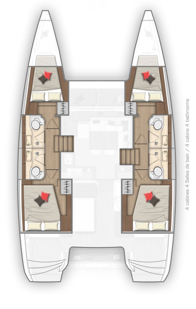 Yacht charter Biograd Na Moru billig Lagoon 40