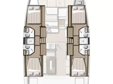 Yacht charter Biograd Na Moru billig Bali 4.2