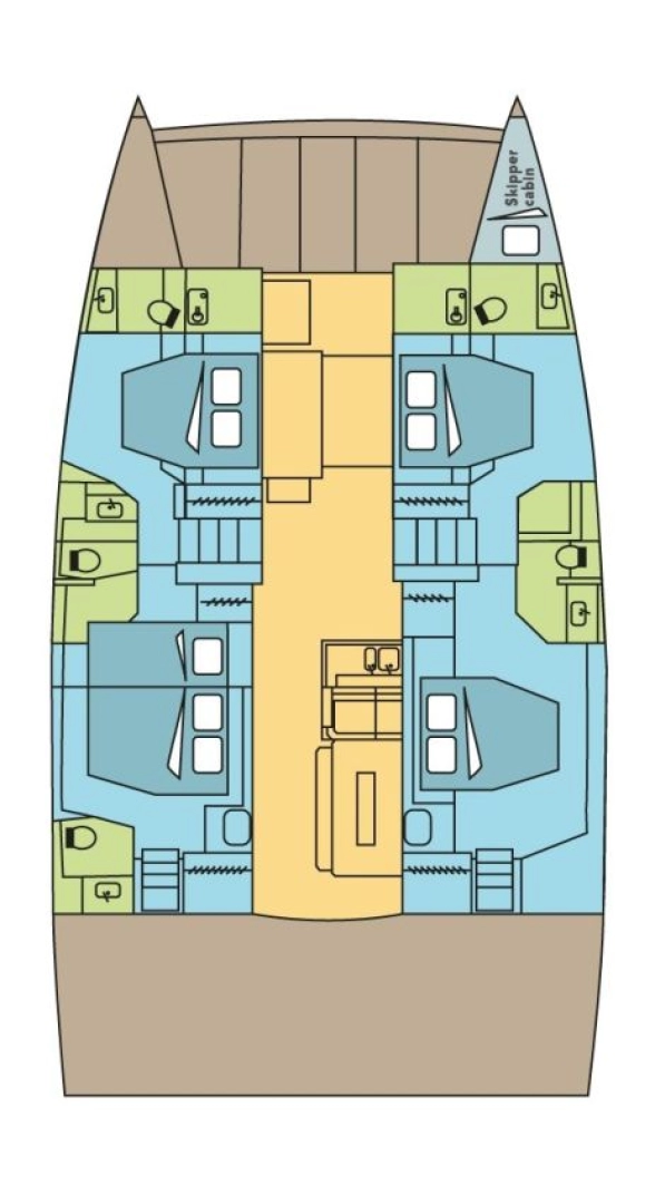 Uthyrning Katamaran  i Saint George's - Bali Bali 4.8