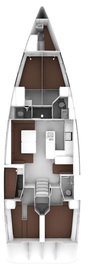 Yacht charter Donji Seget billig Cruiser 56