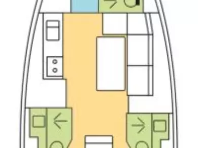 Yacht charter Parham Town billig Dufour 390 GL