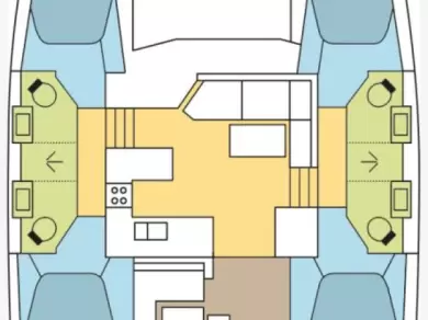 Uthyrning Katamaran  i Saint George's - Fountaine Pajot Astrea 42