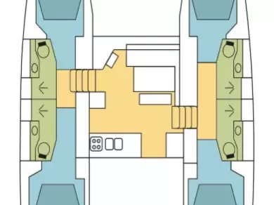 Yacht charter Furnari billig Lagoon 46