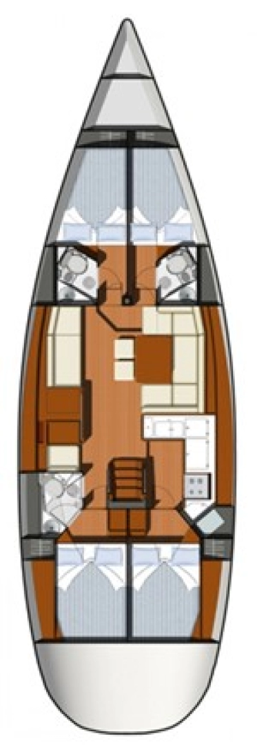 Yacht charter Betina billig Sun Odyssey 50 DS