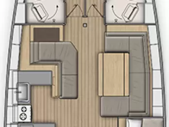 Bénéteau Oceanis 51.1 charter bareboat eller skeppad i Alimos