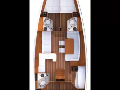 Jeanneau Jeanneau 53 charter bareboat eller skeppad i Lavrio