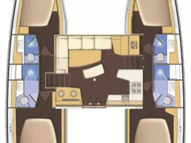 Katamaran  för uthyrning Alimos till det bästa priset 