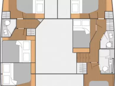 Hyra Katamaran  med eller utan skeppare Fountaine Pajot Road Town 