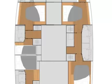 Fountaine Pajot Tanna 47 charter bareboat eller skeppad i Road Town