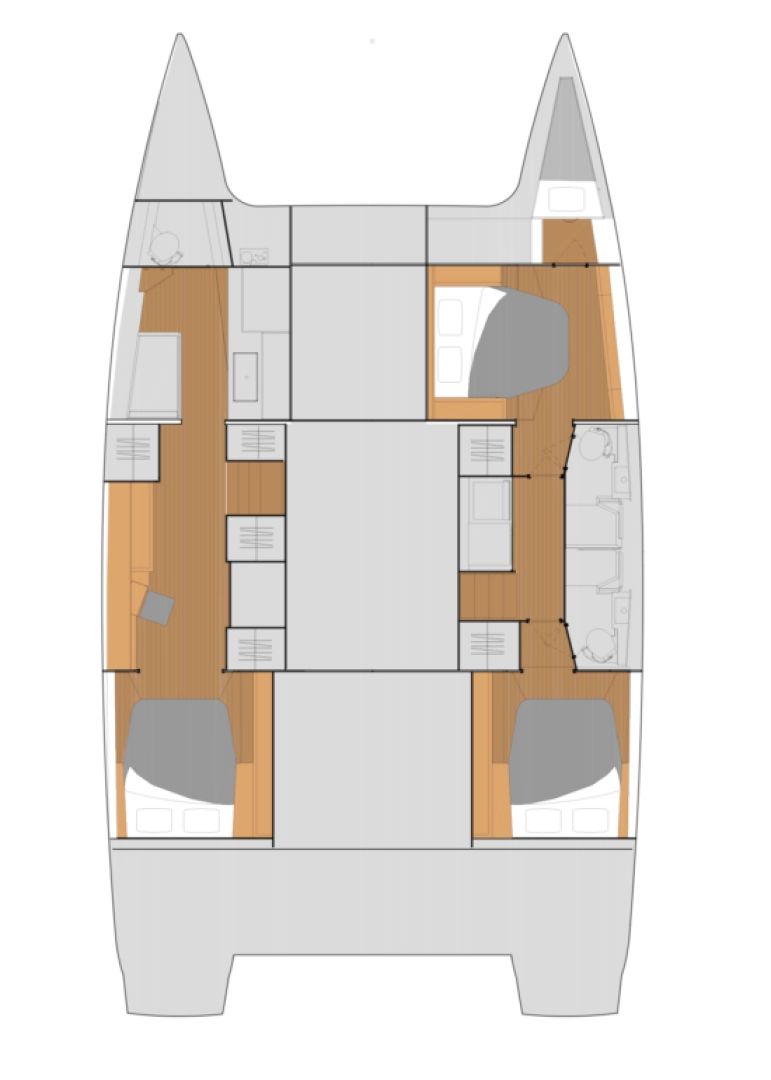Uthyrning Road Town - Fountaine Pajot Tanna 47 av Samboat 
