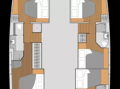 Yacht charter Frenchtown billig Aura 51