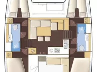 Lagoon Lagoon 400 S2 charter bareboat eller skeppad i Mai Khao