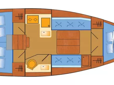 Båtuthyrning Dufour Dufour 350 Grand Large i Flensburg på Samboat 
