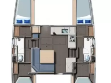 Yacht charter Furnari billig Leopard 40