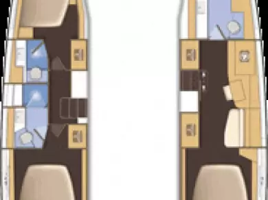 Uthyrning Katamaran  Lagoon med en båtlicens 