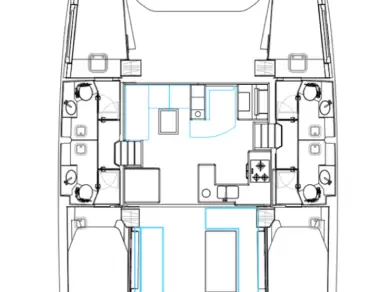 Yacht charter Road Town billig Nautitech 46 Fly