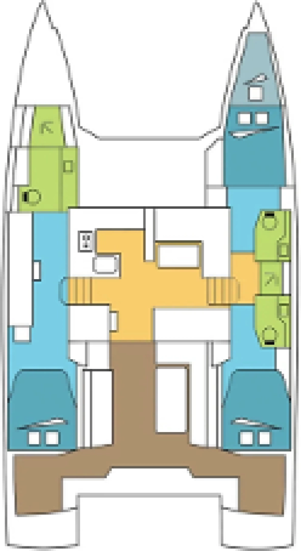 Båtuthyrning Bavaria Nautitech 47 Power i Saint Raphael på Samboat 